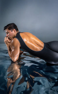 'Never Hide' Backless Singlet - Patrick Church