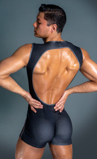 'Never Hide' Backless Singlet - Patrick Church