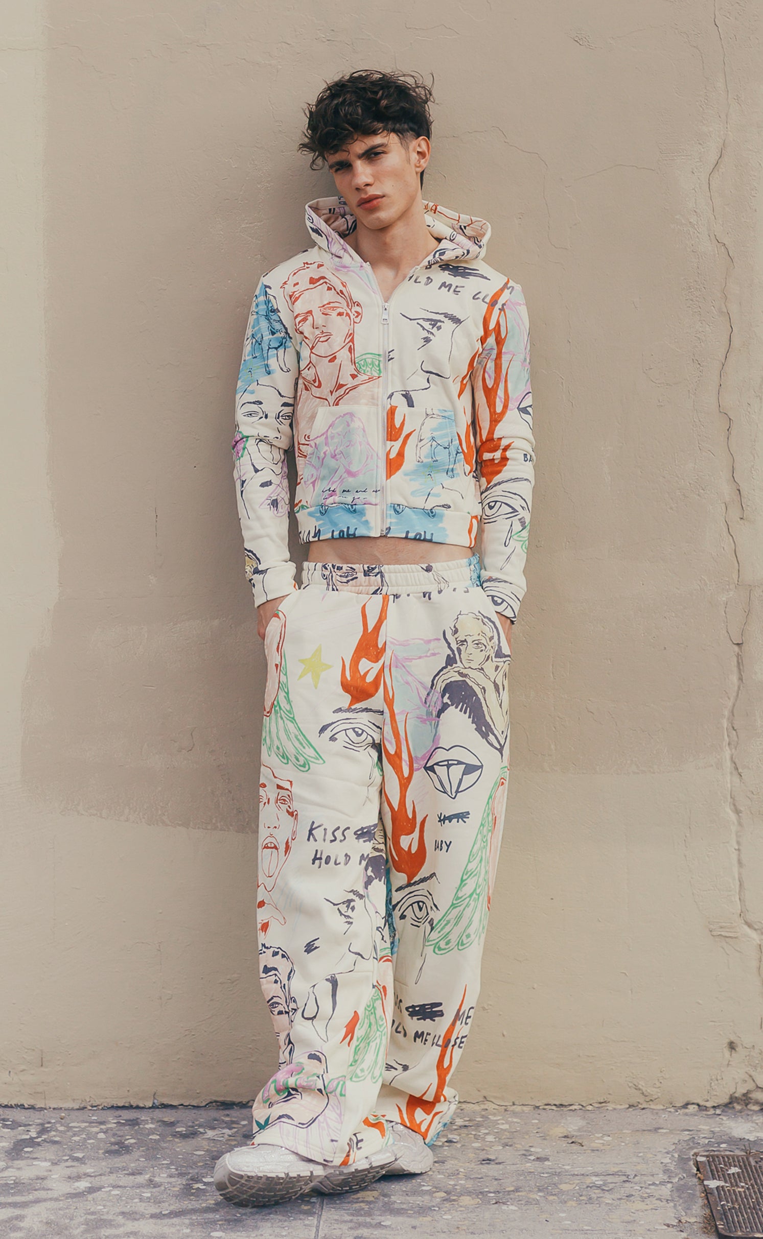 L'AMOUR Wide-Leg Sweatpant - Patrick Church