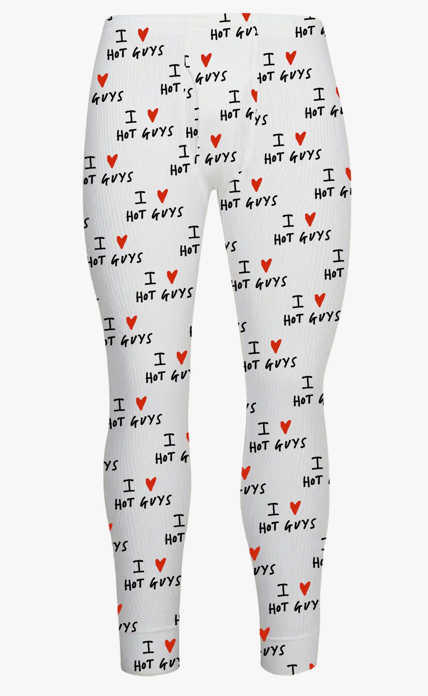 'I ❤️ HOT GUYS' Thermal Pant - Patrick Church