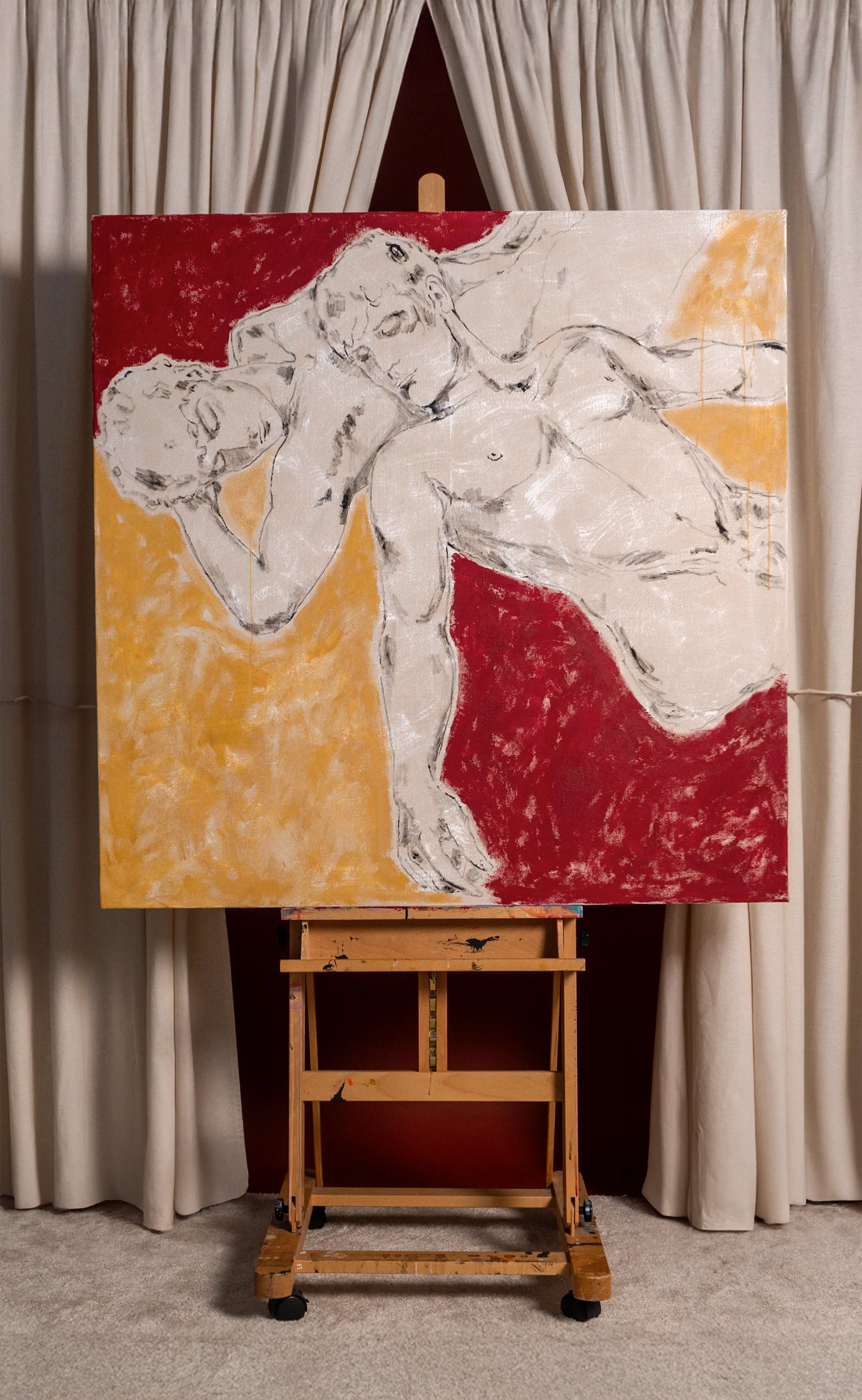 'With You The Future Seems Possible', 48"x48" - Patrick Church