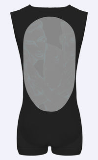 'Never Hide' Backless Singlet - Patrick Church