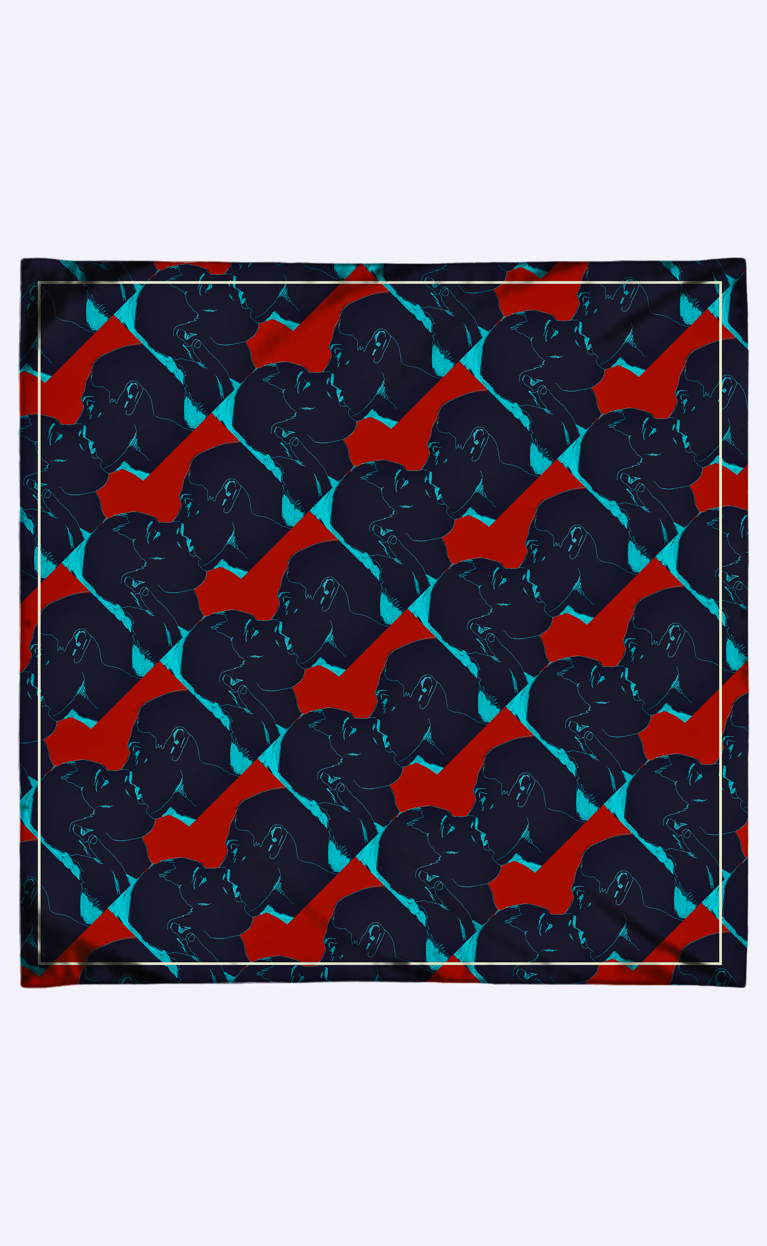 'Tenderness Is A Virtue' XL Scarf - Patrick Church