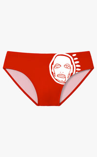 'Don't Hurt Me' Swim Brief - Patrick Church