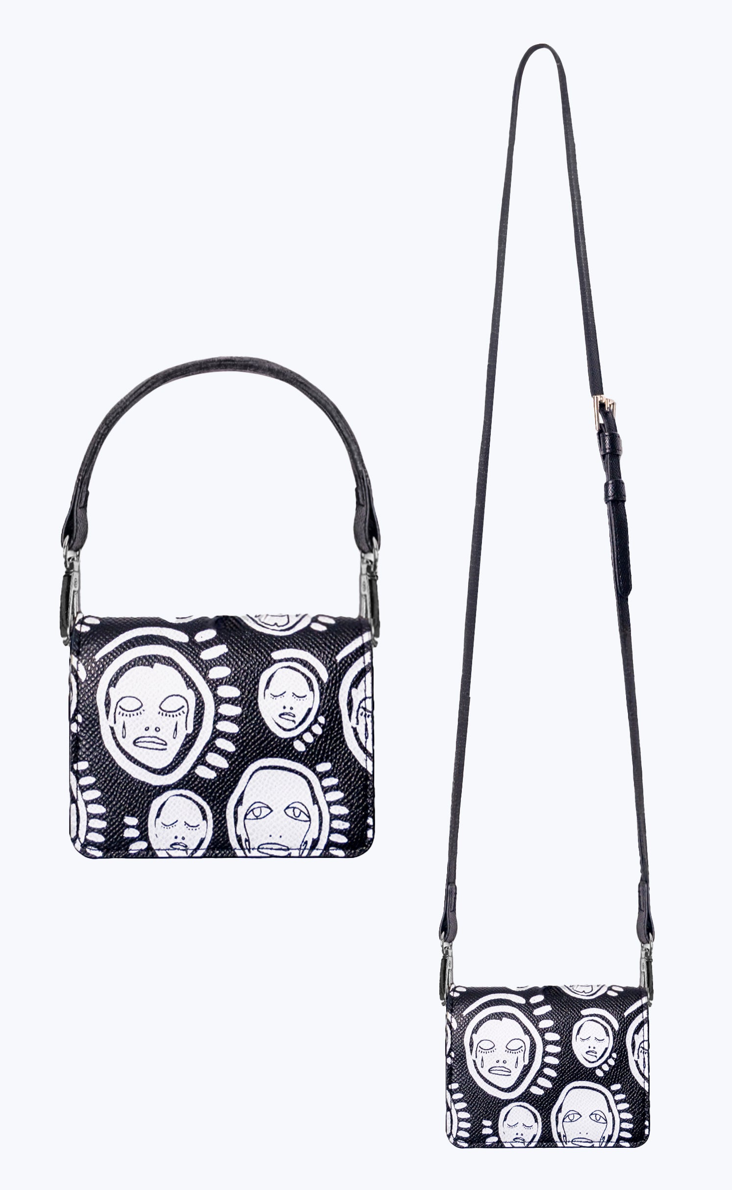Crossbody/Mini Tote Convertible Wallet - Patrick Church