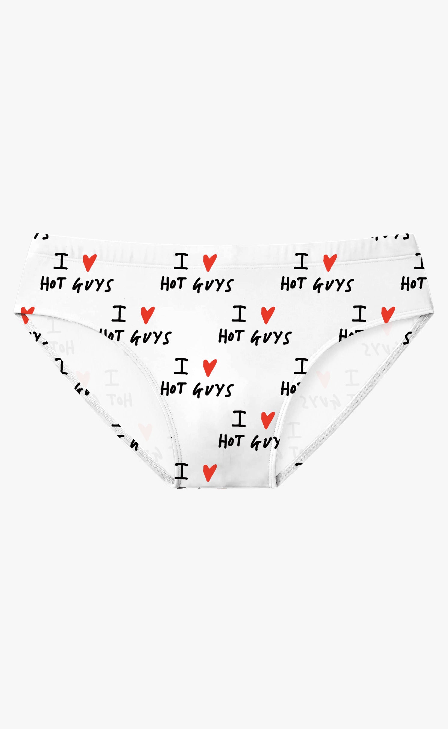 'I ❤️ HOT GUYS' Swim Brief - Patrick Church