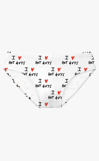 'I ❤️ HOT GUYS' Swim Brief - Patrick Church