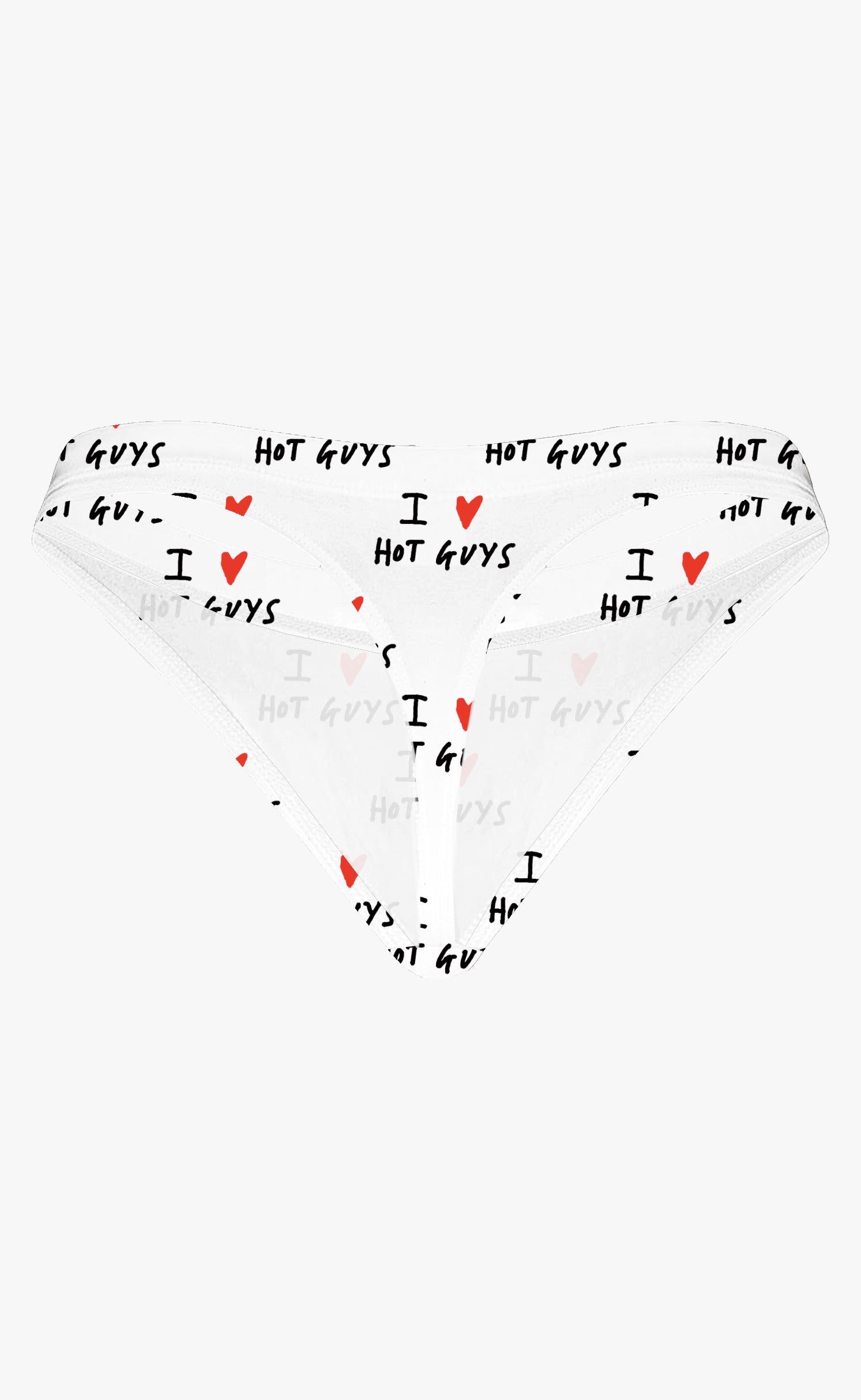'I ❤️ HOT GUYS' Swim Thong - Patrick Church