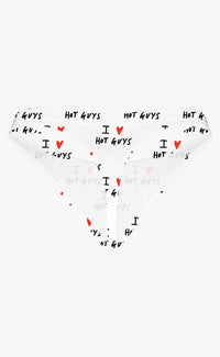 'I ❤️ HOT GUYS' Swim Thong - Patrick Church