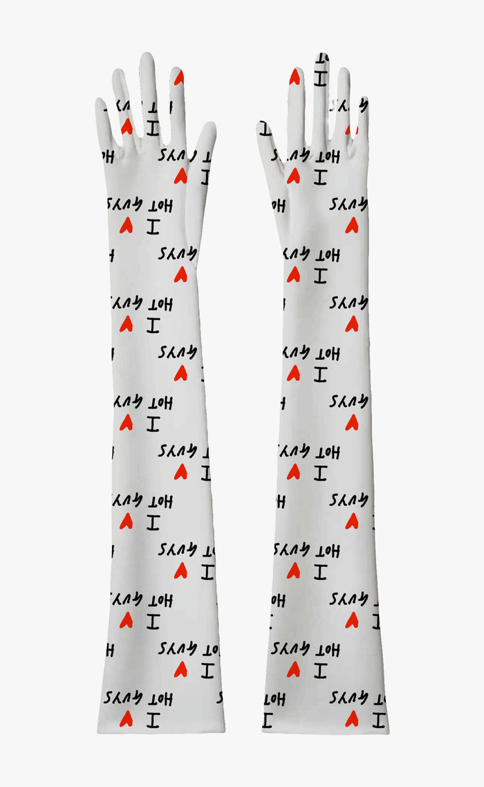 'I ❤️ HOT GUYS' Swim Gloves - Patrick Church