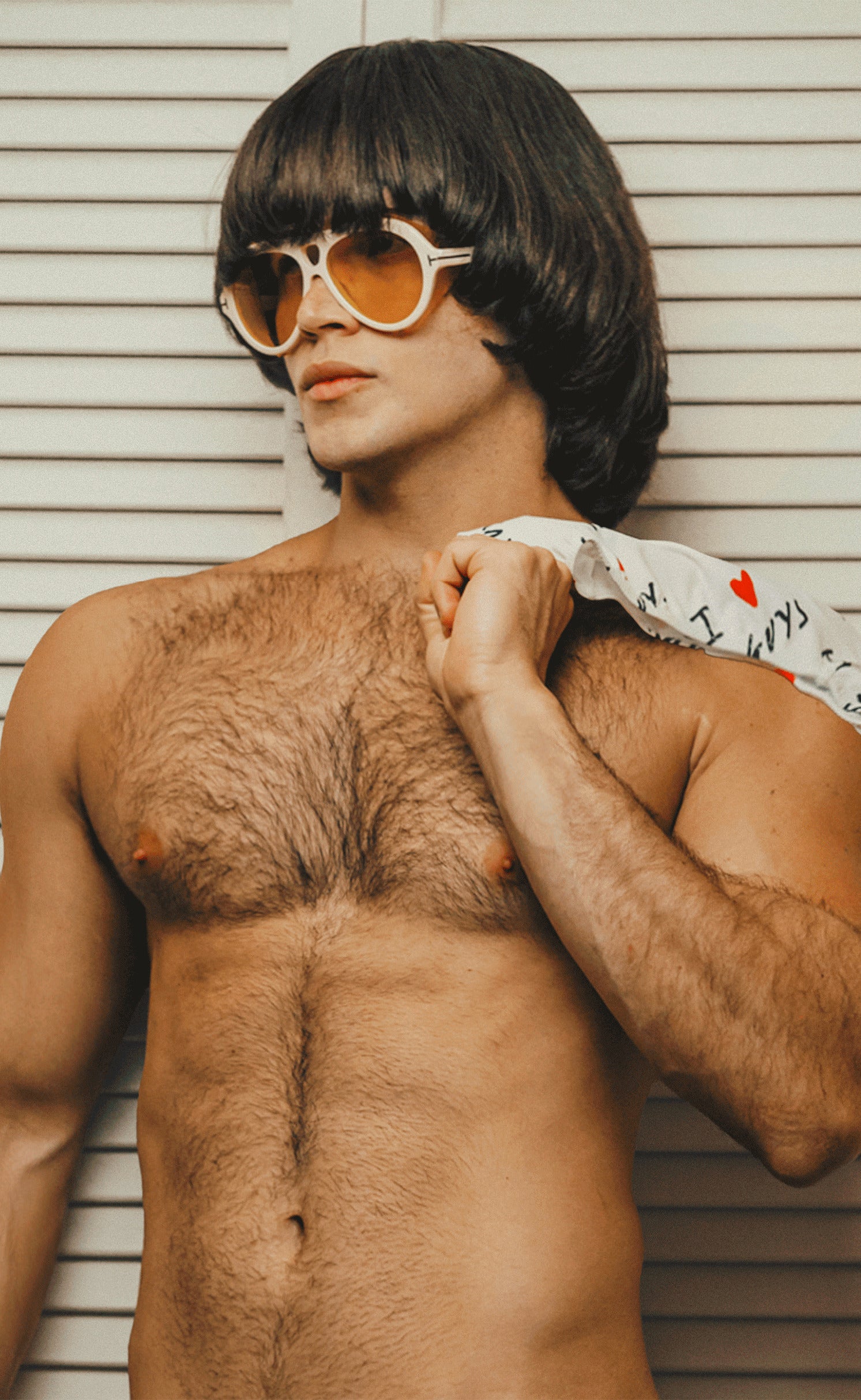 'I ❤️ HOT GUYS' Swim Brief - Patrick Church