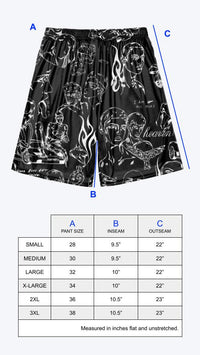 'Everybody's Crush' Basketball Shorts - Patrick Church
