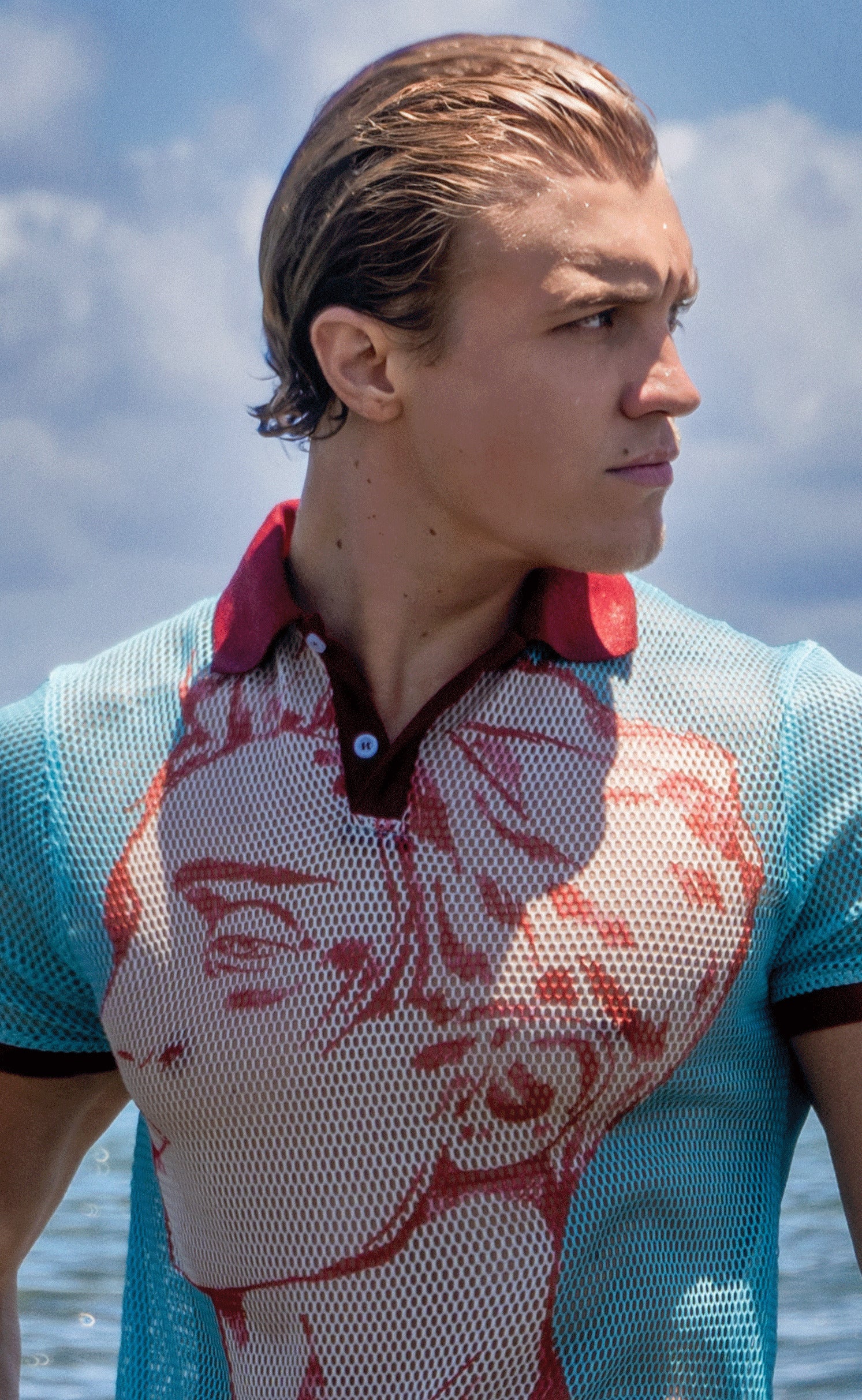 'Capri' Breathable Mesh Polo - Patrick Church