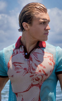 'Capri' Breathable Mesh Polo - Patrick Church