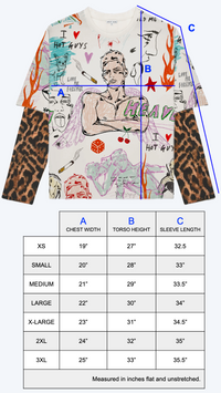 'L'AMOUR' Double Layered Long Sleeve T-Shirt - Patrick Church