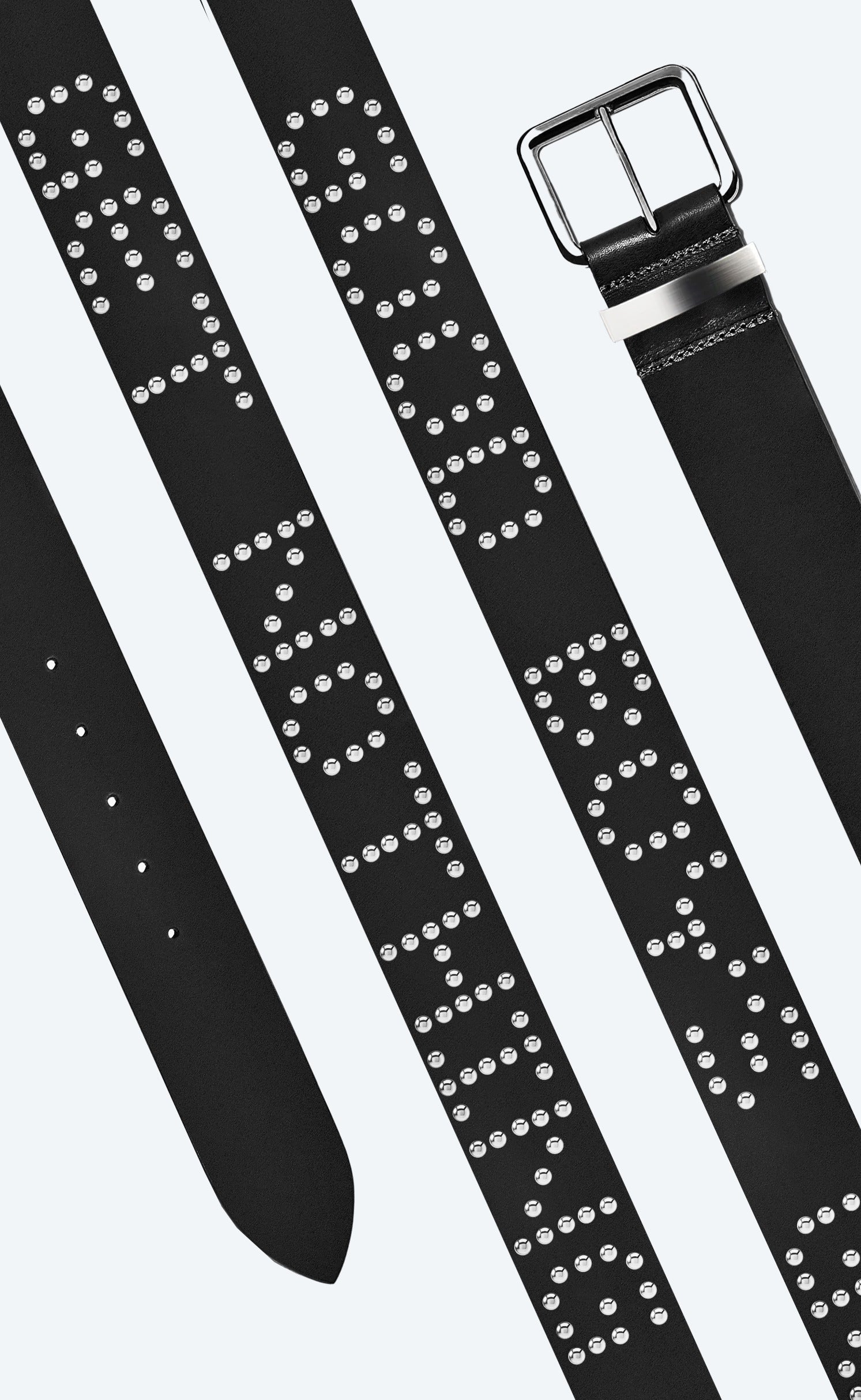 'Good Boys Get Nothing' Studded Belt - Patrick Church