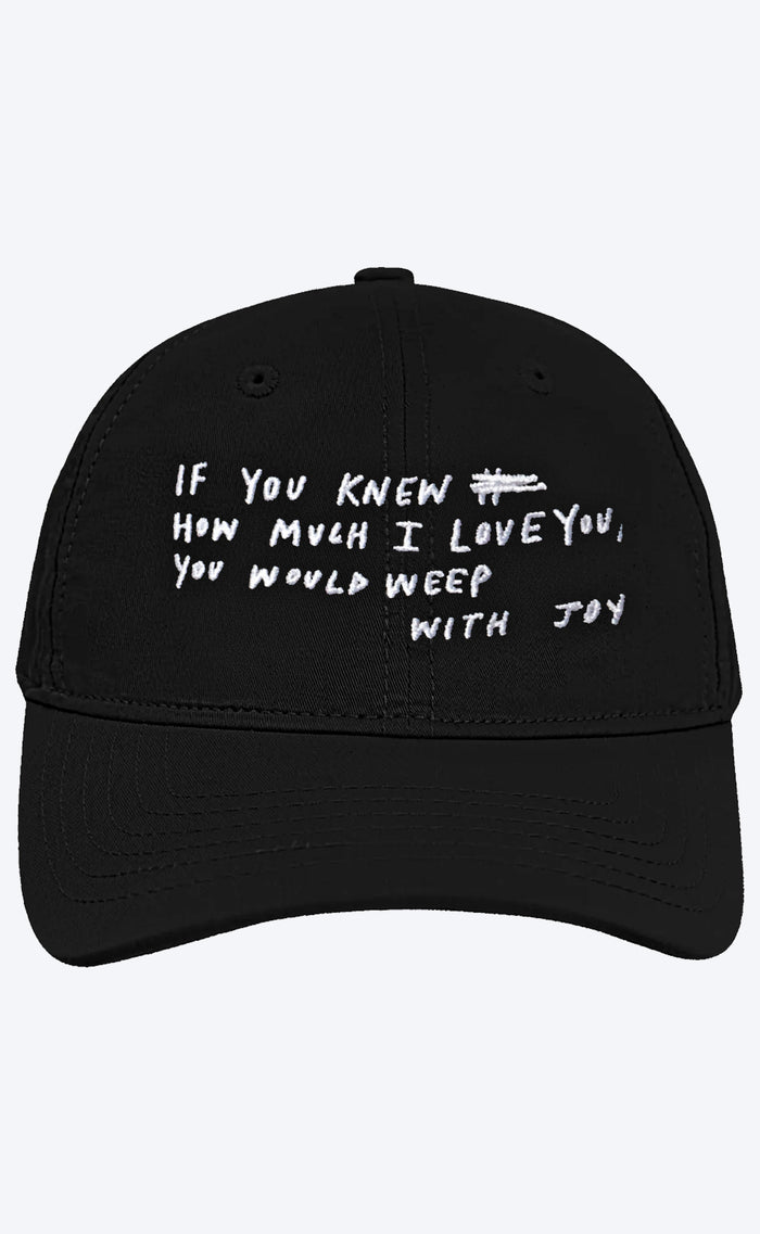 'If You Knew...' Embroidered Hat - Patrick Church