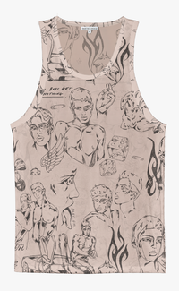 'Everybody's Crush' Mesh Tank Top - Patrick Church