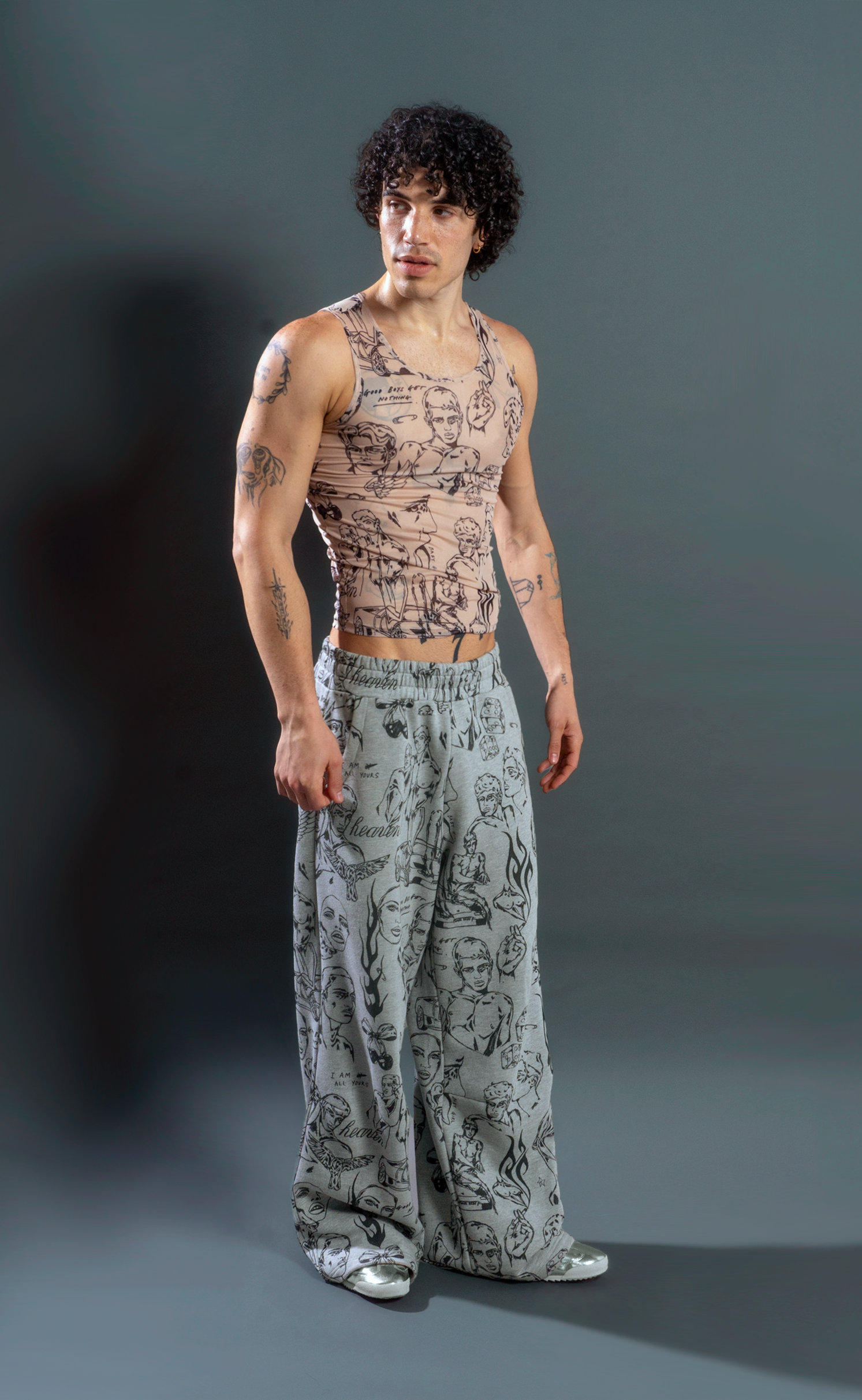'Everybody's Crush' Mesh Tank Top - Patrick Church