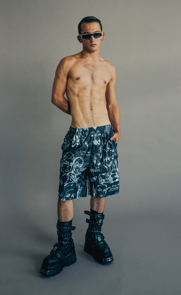 'Everybody's Crush' Basketball Shorts - Patrick Church