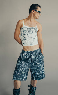'Daniel' Cropped Cami Tank Top - Patrick Church