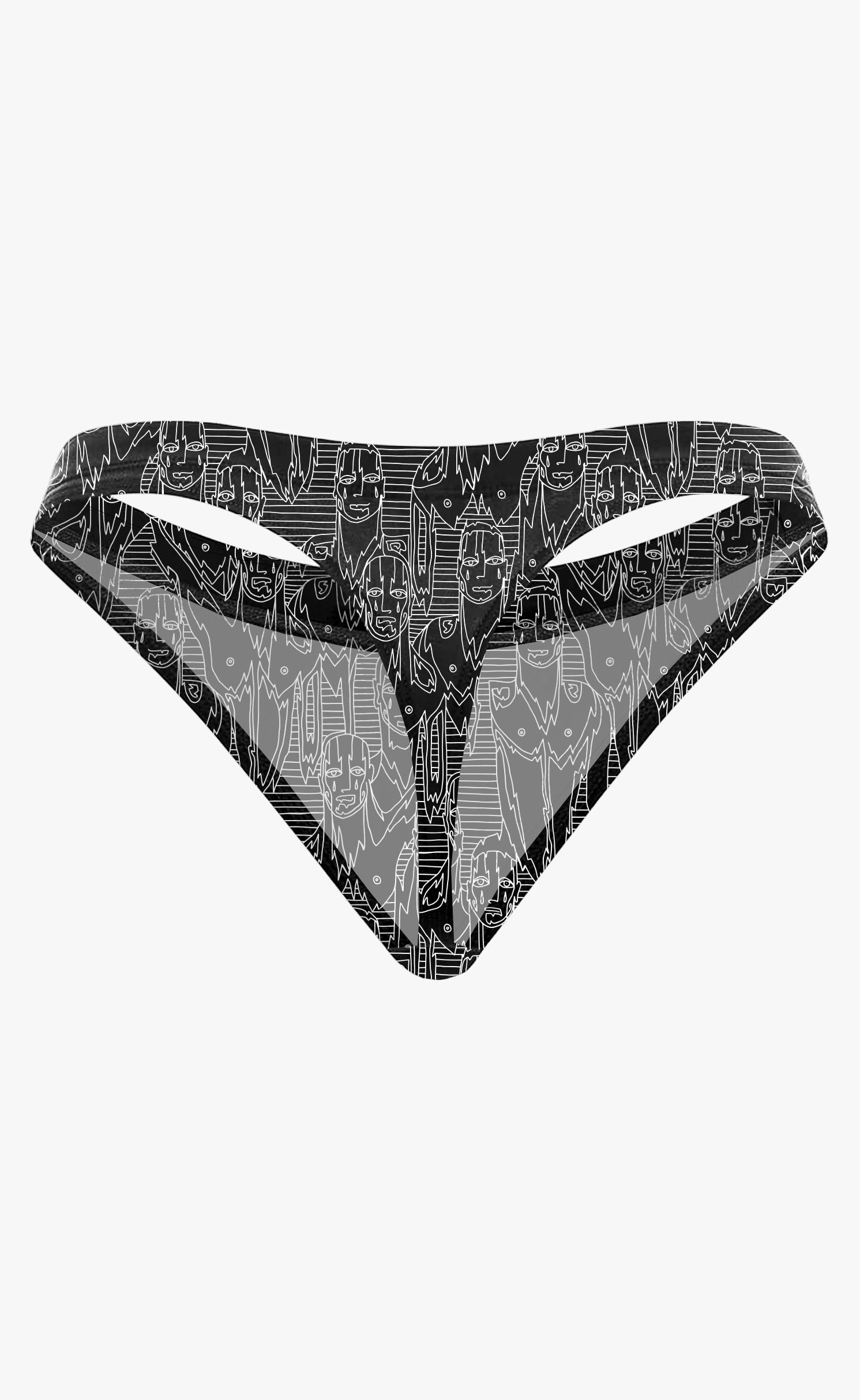 'Get In Line' Swim Thong - Patrick Church