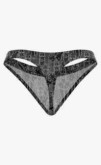 'Get In Line' Swim Thong - Patrick Church