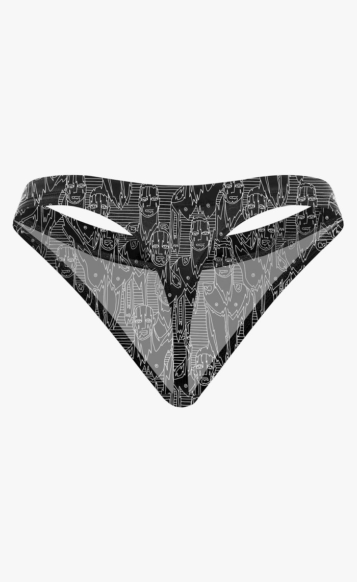 'Get In Line' Swim Thong - Patrick Church