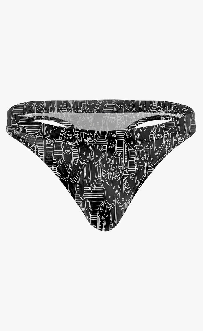 'Get In Line' Swim Thong - Patrick Church