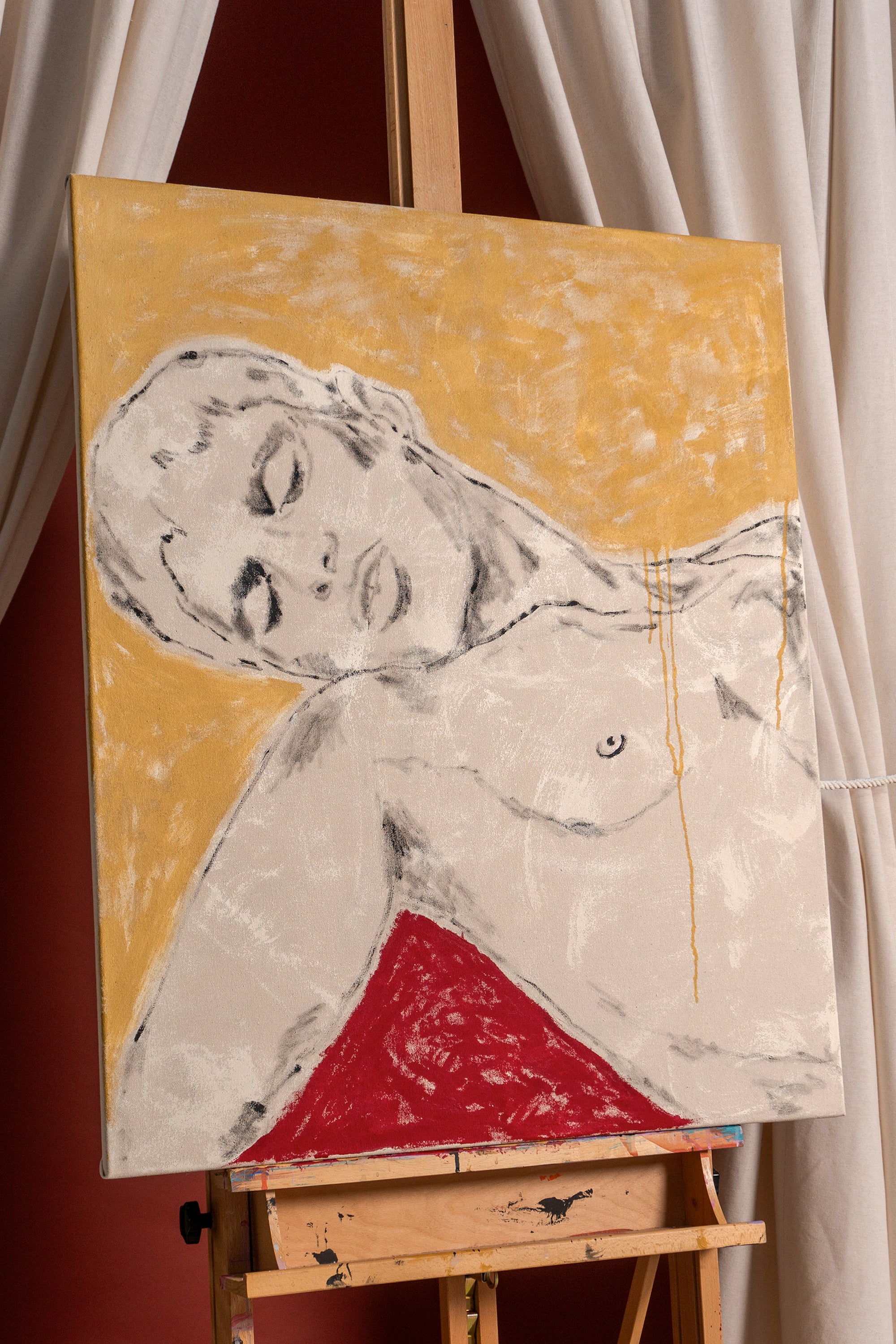 'Angelically...', 30”x36” - Patrick Church