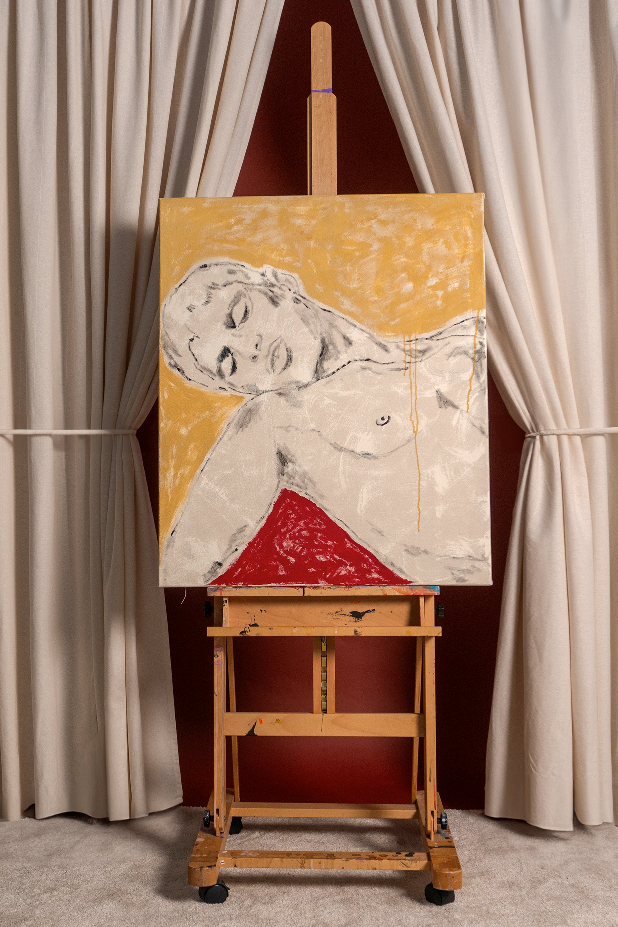 'Angelically...', 30”x36” - Patrick Church