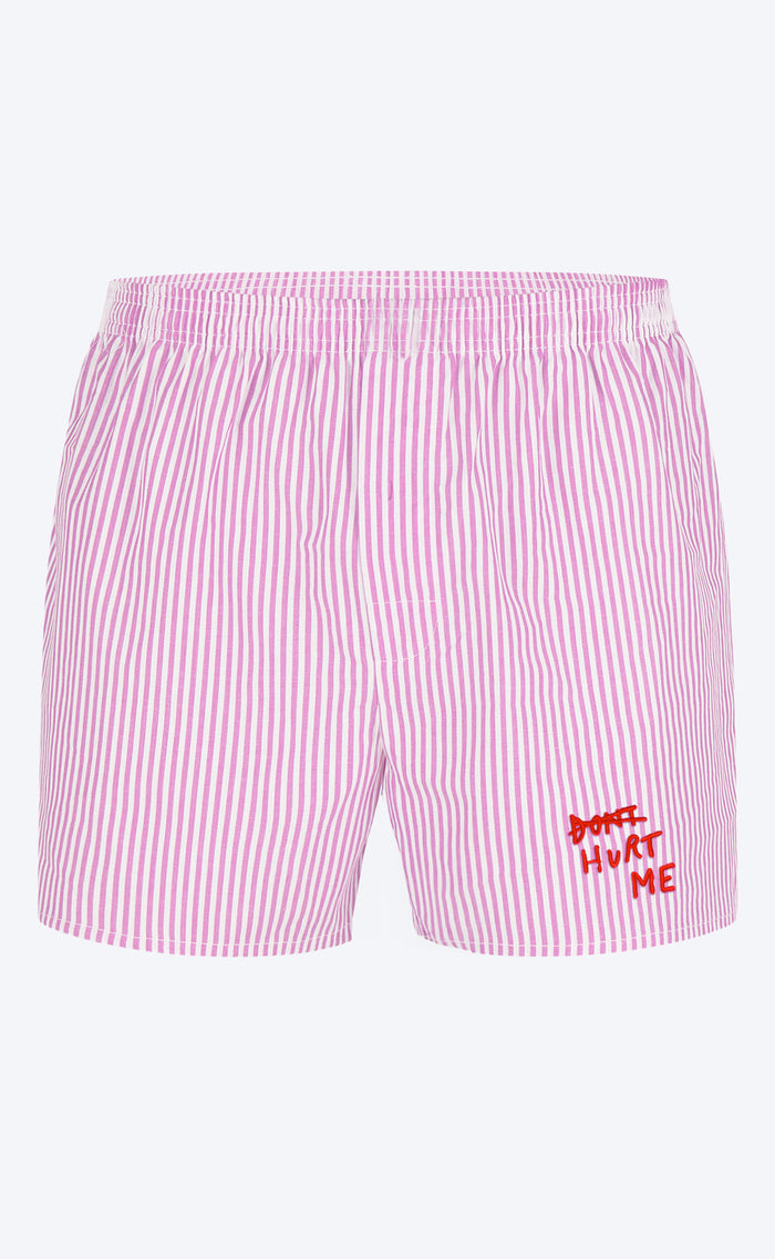 'The Lovers' Embroidered Shorts - Patrick Church