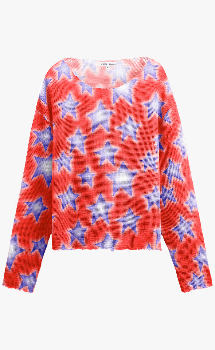 'Star Boy' Loose Knit Top - Patrick Church