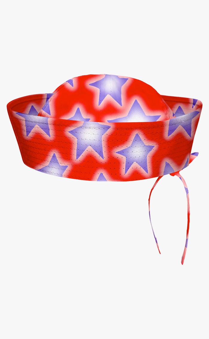 'Star Boy' Lace-Up Sailor Cap - Patrick Church