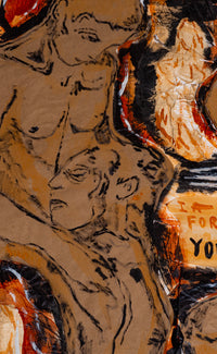 'Forever (Mr. Universe)', 50" x 75" Collage - Patrick Church