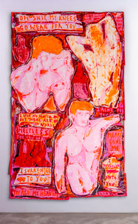 'I Surrender', 50" x 75" Collage - Patrick Church