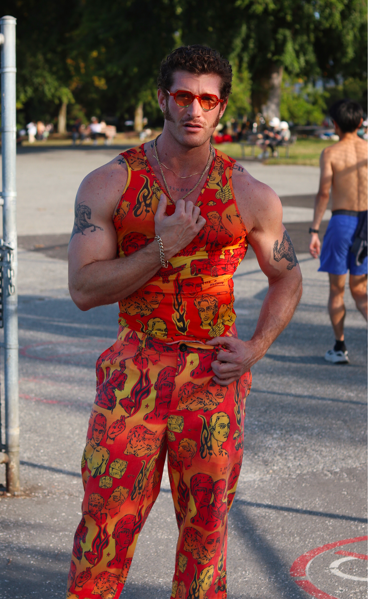 'Everybody's Crush' Mesh Tank Top - Patrick Church