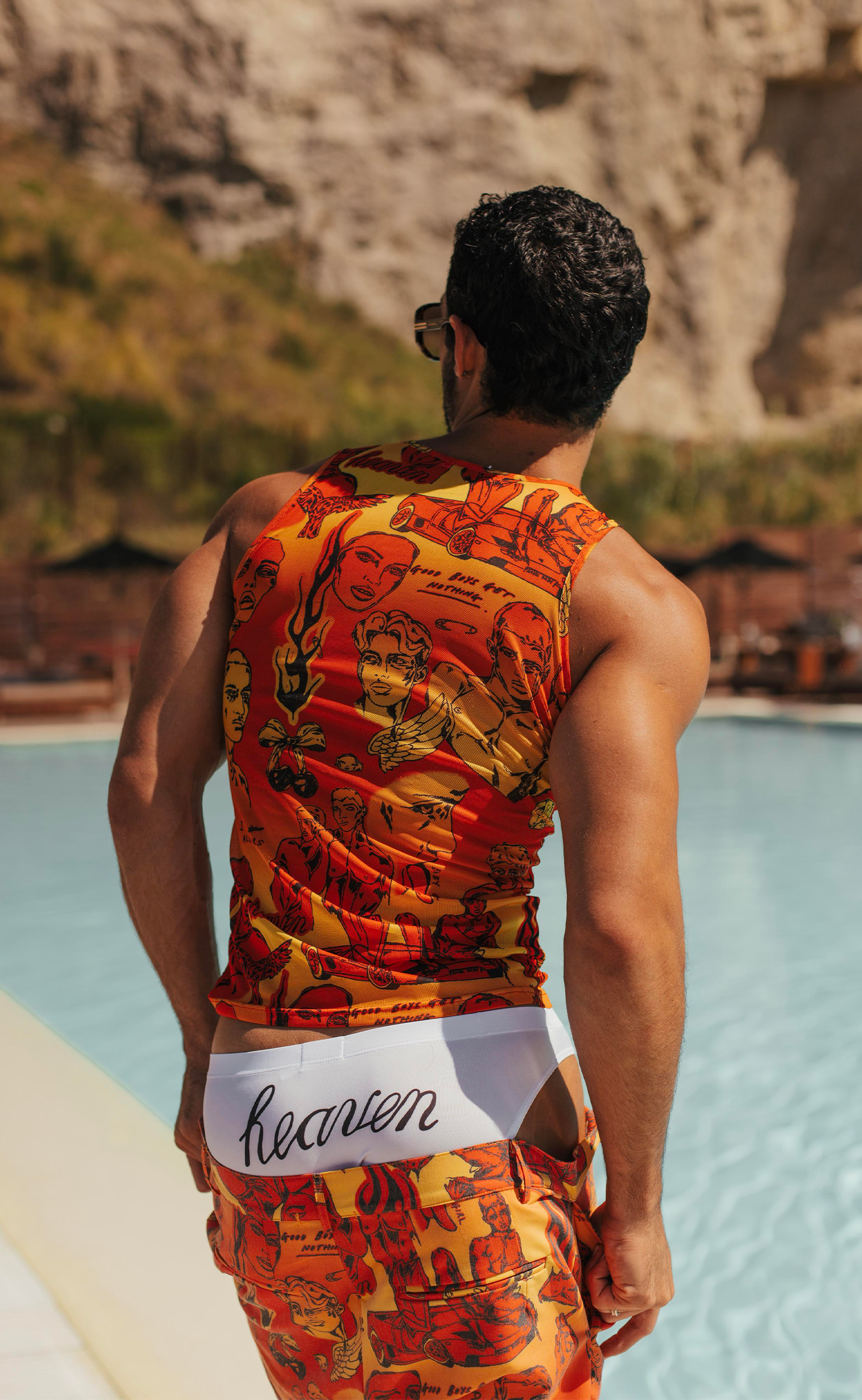 'Everybody's Crush' Mesh Tank Top - Patrick Church