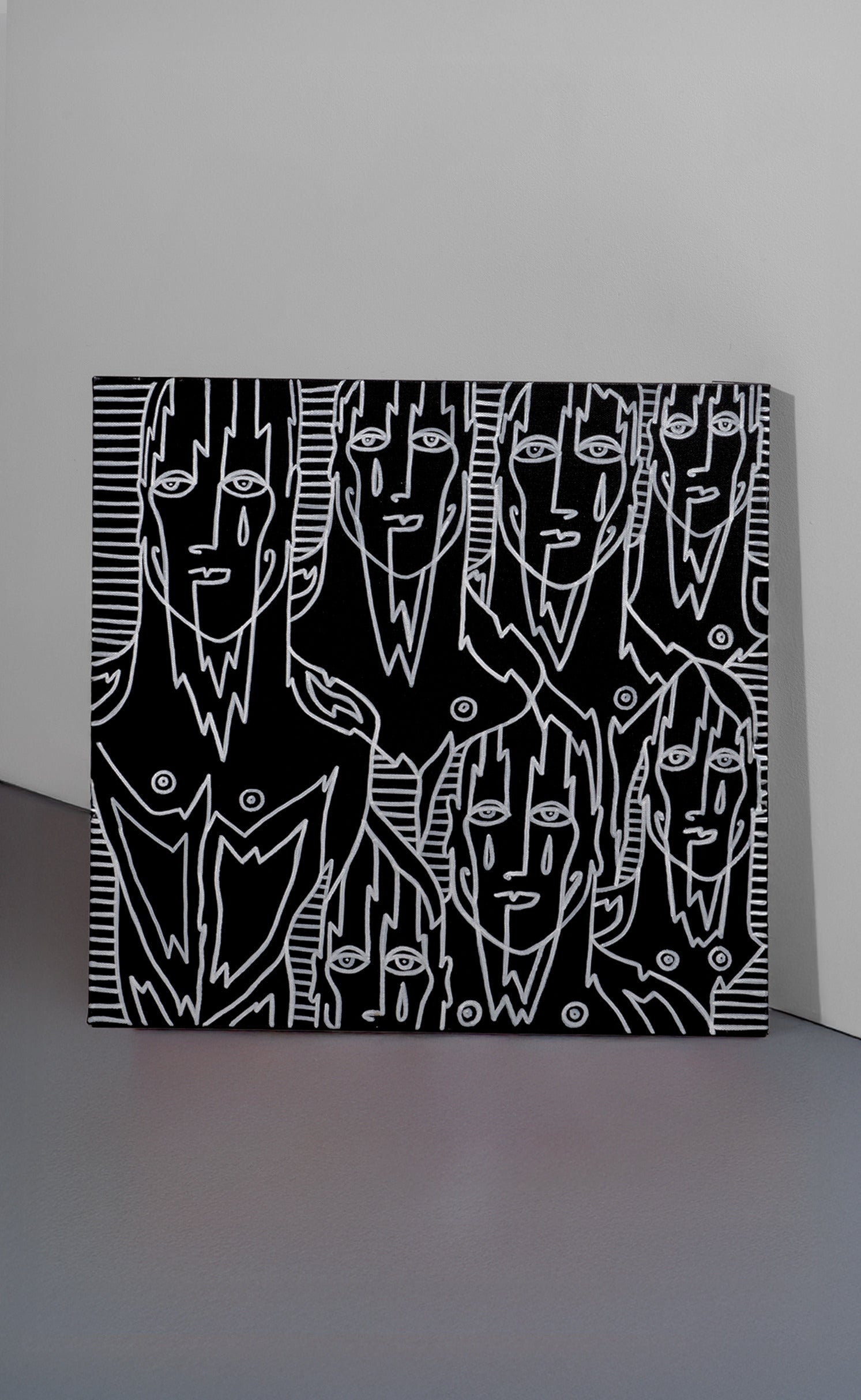 'Get In Line' 20 x 20 - Patrick Church