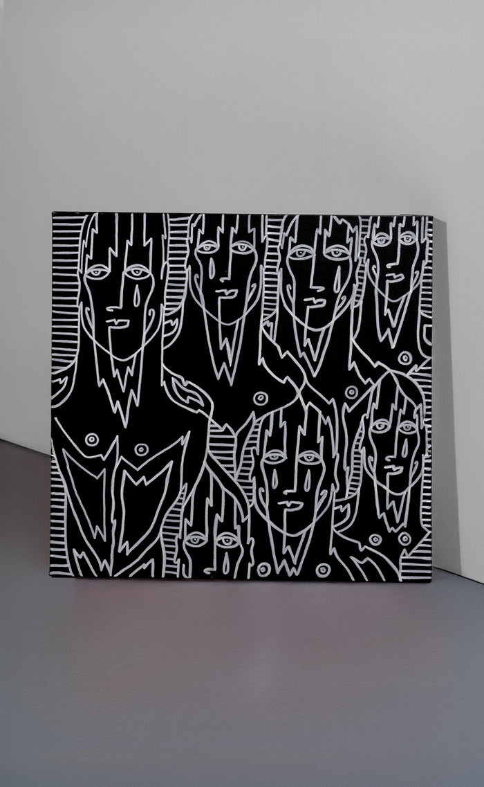 'Get In Line' 20 x 20 - Patrick Church