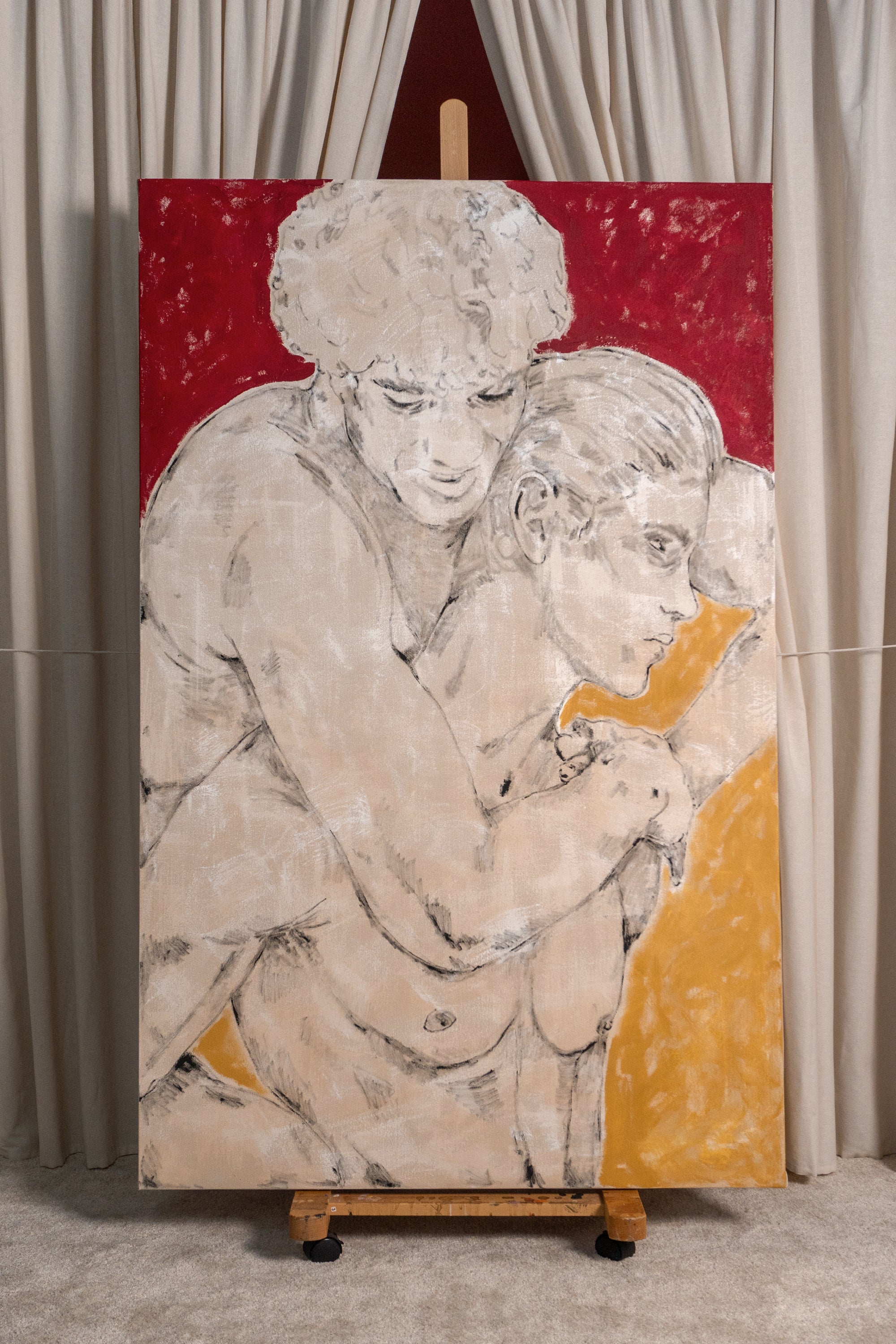 'First Love / First Heartbreak', 42"x 68" - Patrick Church