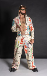 L'AMOUR Wide-Leg Sweatpant - Patrick Church