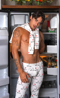 'I ❤️ HOT GUYS' Thermal Pant - Patrick Church