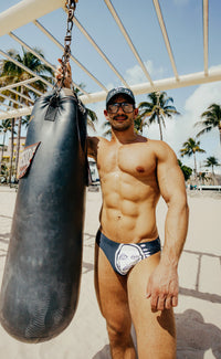 'Don't Hurt Me' Swim Brief - Patrick Church