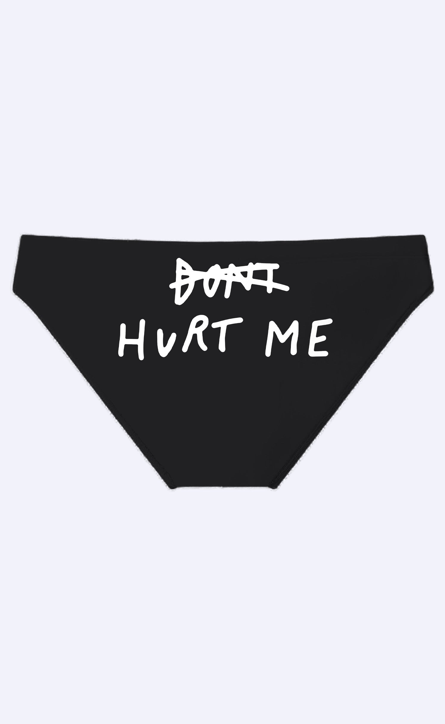 'Don't Hurt Me' Swim Brief - Patrick Church