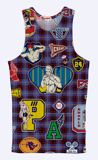 'Ivy League' Mesh Tank Top - Patrick Church