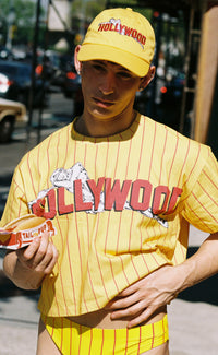 'Movie Star' Retro Crop T-shirt - Patrick Church