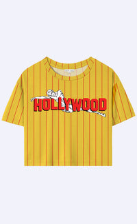 'Movie Star' Retro Crop T-shirt - Patrick Church
