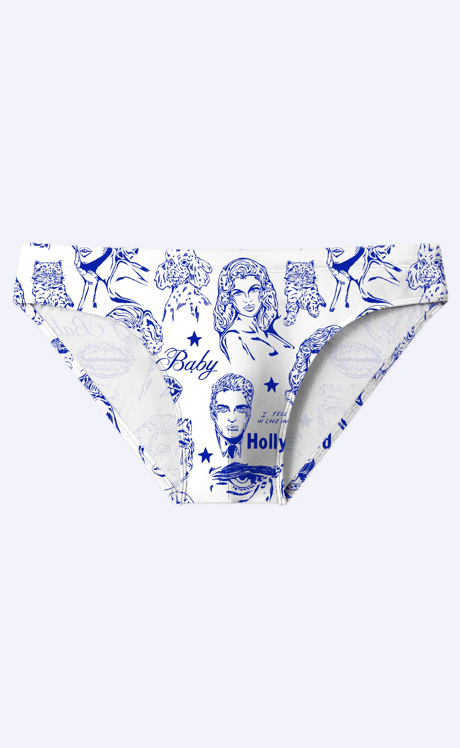 'California Blues' Swim Brief - Patrick Church