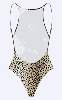'Kissing You' High Neck One Piece - Patrick Church